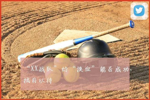 “XX战队”的“换血”能否成功，拭目以待