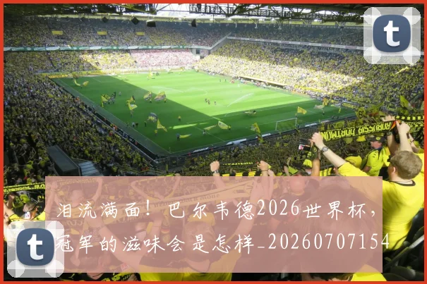 泪流满面!巴尔韦德2026世界杯,冠军的滋味会是怎样_20260707154256_20260801173848