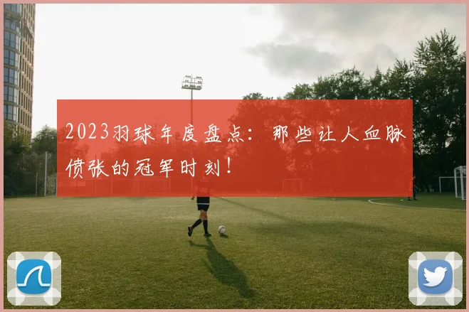 2023羽球年度盘点:那些让人血脉偾张的冠军时刻!